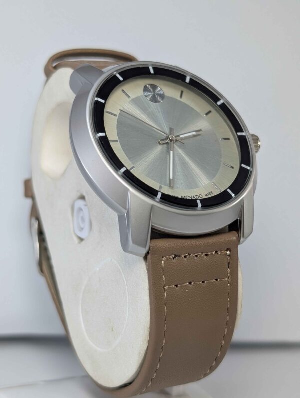 PXL_20260827_190117235.PORTRAIT (1) Movado BOLD Modern Two-Tone Dial Men’s Leather Watch