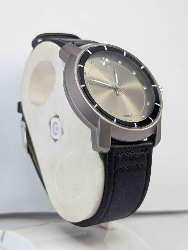 PXL_20260827_190823635.PORTRAIT Movado BOLD Modern Two-Tone Dial Men’s Leather Watch