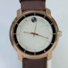 PXL_20260827_191549890.PORTRAIT Movado BOLD Modern Two-Tone Dial Men’s Leather Watch